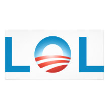 LOL OBAMA PHOTO CARD