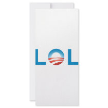LOL OBAMA rack cards
