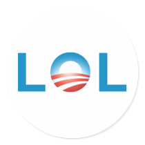 LOL OBAMA stickers