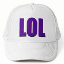 LOL purple hat