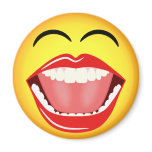 LOL Smiley Face Magnet