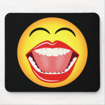 LOL Smiley Face Mousepad