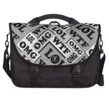 LOL WTF OMG Laptop Bag
