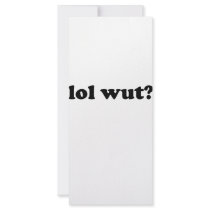 Lol wut? rack cards