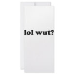 Lol wut? rack cards