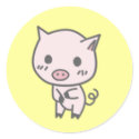 Lola The Pig Stickers 1&1/2in