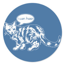 lolcat - i can has? stickers by strk3 lolcat - i can has? stickers