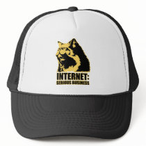 lolcat the internet is serious business hats