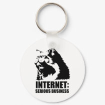 lolcat the internet is serious business keychains by strk3 lolcat the internet is serious business keychains