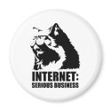 lolcat the internet is serious business magnets