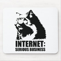 lolcat the internet is serious business mousepads by strk3 lolcat the internet is serious business mousepads