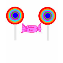 Lolipop & bubblegum t-shirts by sorandom Lolipop & bubblegum t-shirts