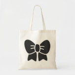 lolita bow tote bags