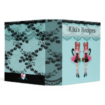 Lolita Neko Maids Binder binders