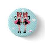 Lolita Neko Maids Button