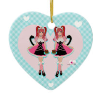 Lolita Neko Maids Ornament ornaments