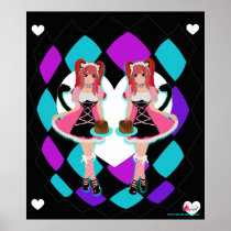 Lolita Neko Maids Poster posters
