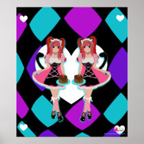 Lolita Neko Maids Poster
