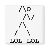Lollerskates Fridge Magnet