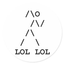 Lollerskates Round Stickers