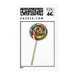 Lolli Lollipop Candy Postage Stamps