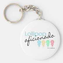 Lollipop Aficionado Key Chain