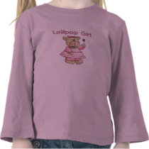 Lollipop Girl  t-shirts