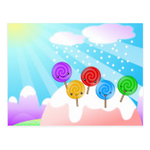 Lollipop Land Post Card