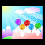 Lollipop Land Poster posters