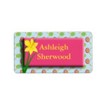 Lollipop Name Label
