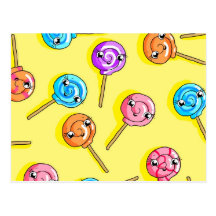 Lollipop Post Cards