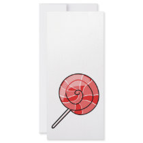 LolliPop red rack cards by VoXeeD LolliPop red rack cards