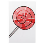 LolliPop red Stationery Paper
