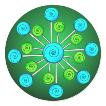 LOLLIPOP STAR by SHARON SHARPE stickers