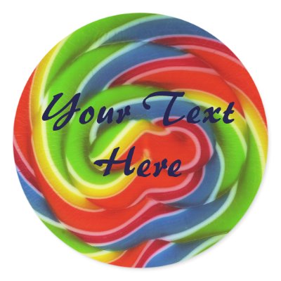 Lollipop Stickers by Customizables