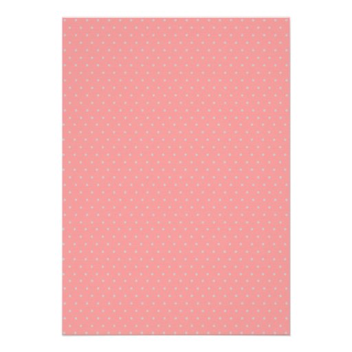 Lollipops and Polka Dots Baby Shower Custom Announcements