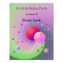 Lollipops and Sweets Birthday Invitation