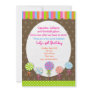 Lollipops Candy Shoppe Birthday invitation