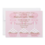 Lollipops & Cupcakes  Birthday Invitation