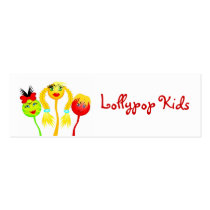 Lollypop caçoa o Bookmarker cartões-de-visita by forbes1954 Lollypop caçoa o Bookmarker cartões-de-visita