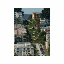 Lombard Street In San Francisco Americas Crookedes photo sculptures by lifesphere Lombard Street In San Francisco Americas Crookedes photo sculptures