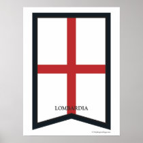 Lombardia Lombardy italy Region Poster