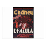 Lon Chaney as Dracula Postcard