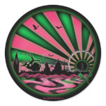 London.2058 Acid Rain Stickers