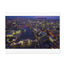 London at night (by St.K) Post Cards