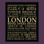 London Attractions posters