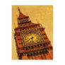London, Big Ben grunge Postcard