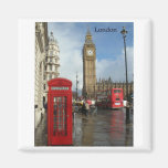 London Big Ben Phone box (by St.K) Magnets