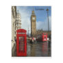 London Big Ben Phone box (by St.K) Postcard London Big Ben Phone box (by St.K) Postcard
