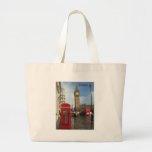 London Big Ben Phone box (by St.K) Tote Bag